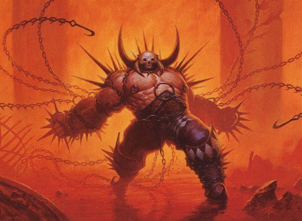 Mangualista do Covil Infernal | Arte de Steve Prescott